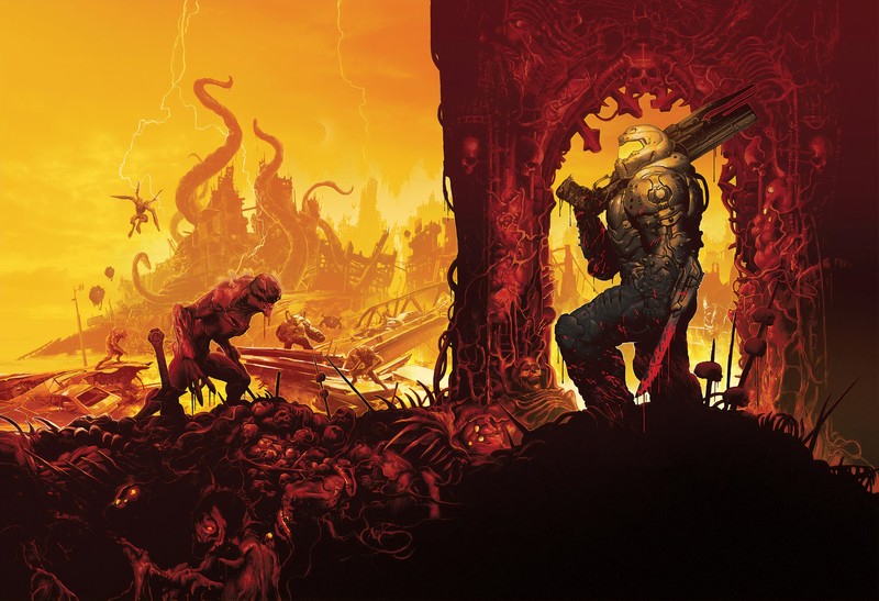 doom eternal, 2019 games, games, hd, 4k, doom