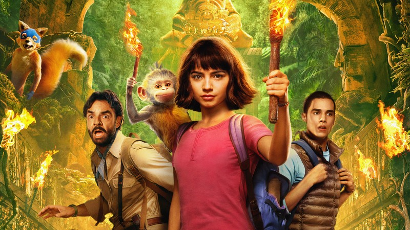 dora the explorer, dora and the lost city of gold, movies, 2019 movies, hd, 4k, 5k, isabela moner
