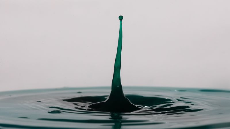 drop, splash, macro, water, liquid, 4k