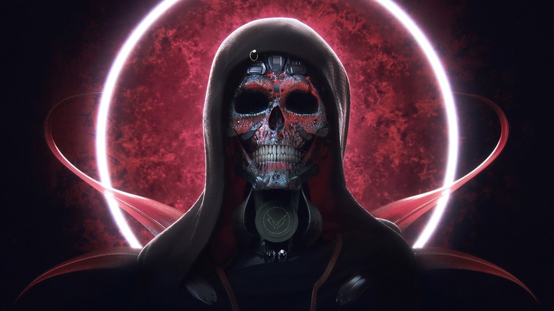 skull, artist, hd, 4k, artwork, artstation