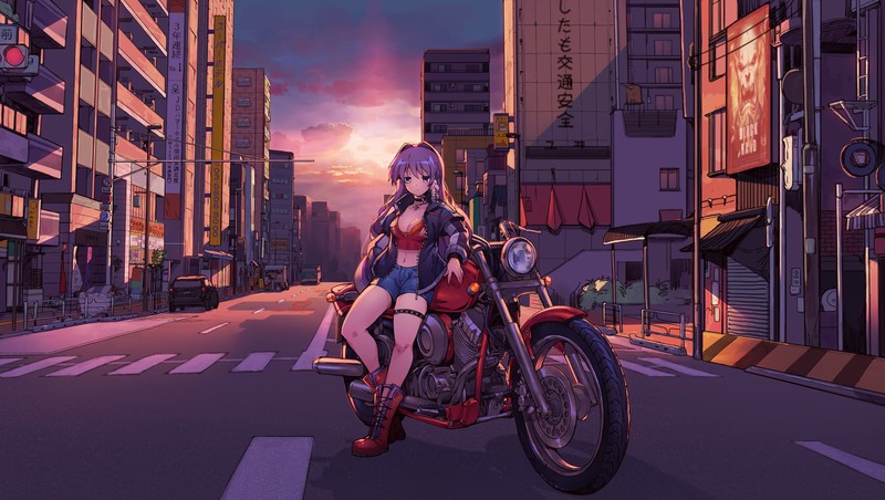 anime girl, anime, artist, artwork, digital art, hd, 4k