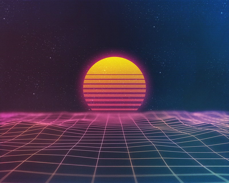 retro, abstract, hd, 4k