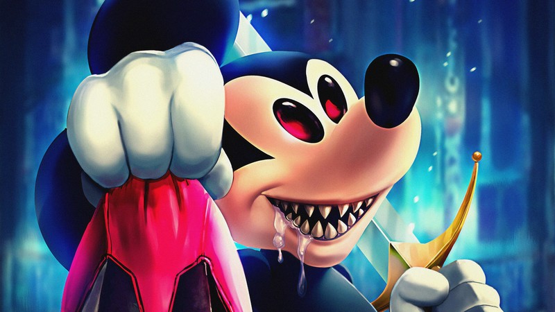 mickey mouse, hd, 4k, artwork, evil