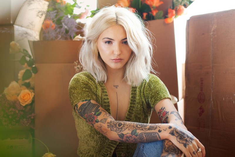 julia michaels, singer, music, hd