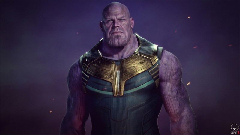 thanos, hd, 4k, superheroes, digital art, artwork