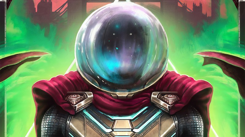 spiderman far from home, movies, 2019 movies, hd, 4k, superheroes, mysterio