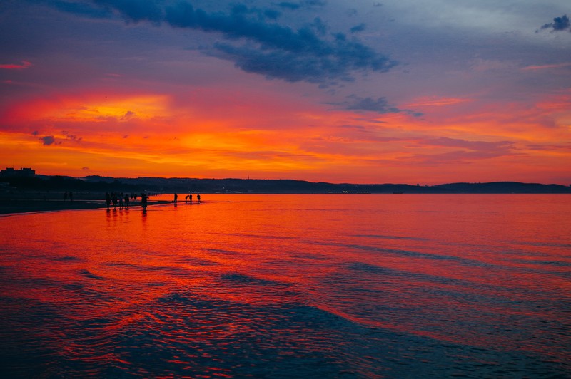 sunset, nature, hd, 4k, 5k