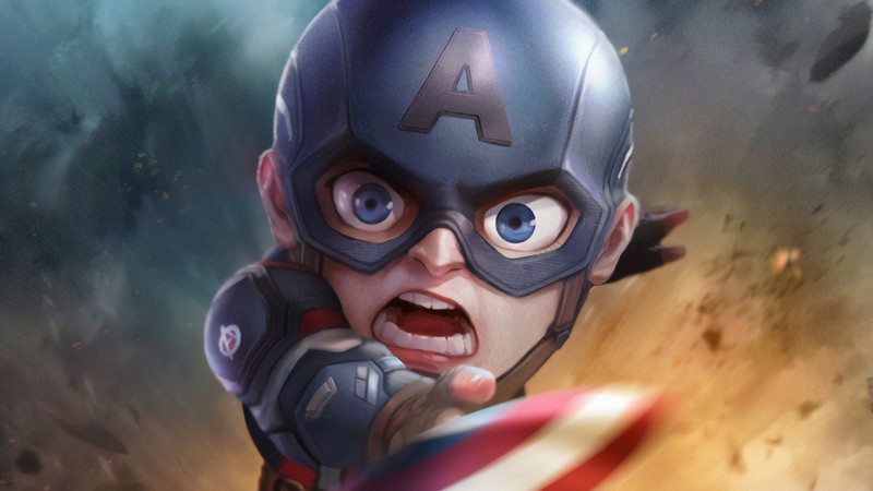 captain america, hd, superheroes, artwork, art