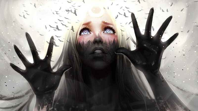 horror, deviantart, artist, artwork, digital art, hd, 4k