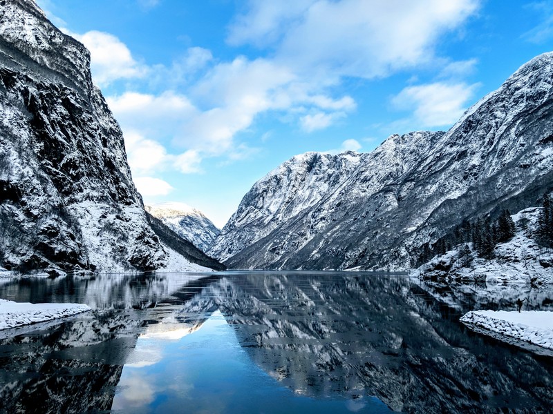 river, nature, hd, norway, 4k