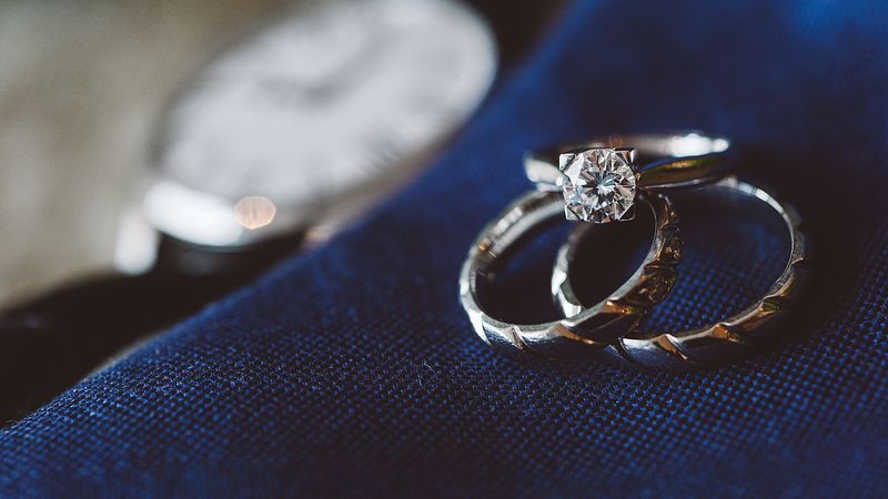 rings, diamond, jewelry, love, romance, 4k