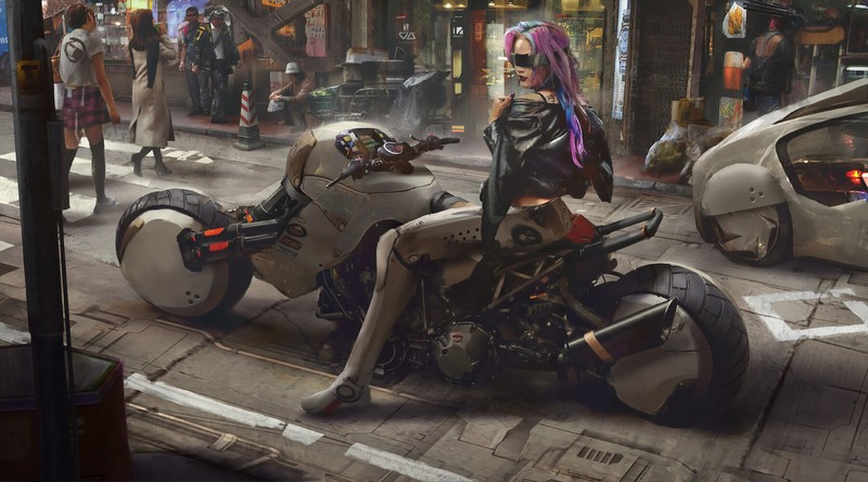 cyberpunk, artist, artwork, digital art, hd, 4k, artstation