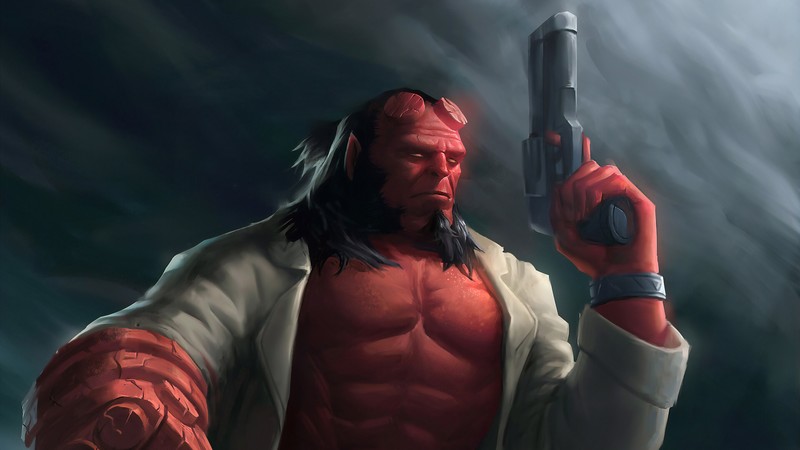 hellboy, hd, 4k, superheroes, artwork, digital art, art