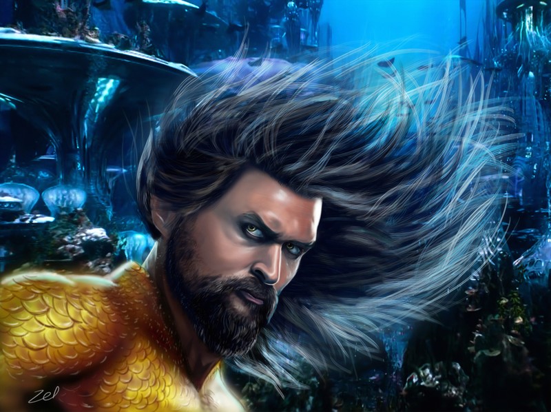 aquaman, hd, 4k, superheroes, artwork, digital art