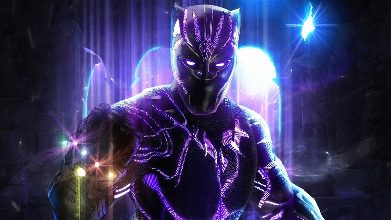 black panther, hd, 4k, superheroes, artwork, digital art