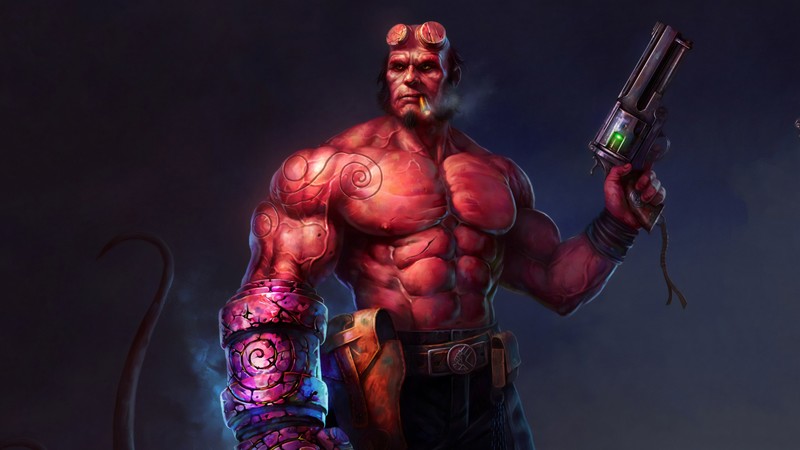 hellboy, hd, superheroes, artwork, digital art, art, deviantart