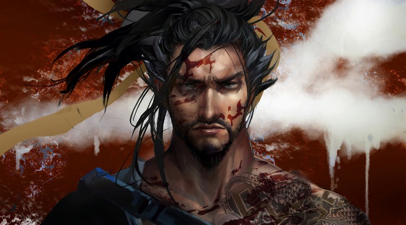 hanzo overwatch, overwatch, games, hd, 4k, artstation
