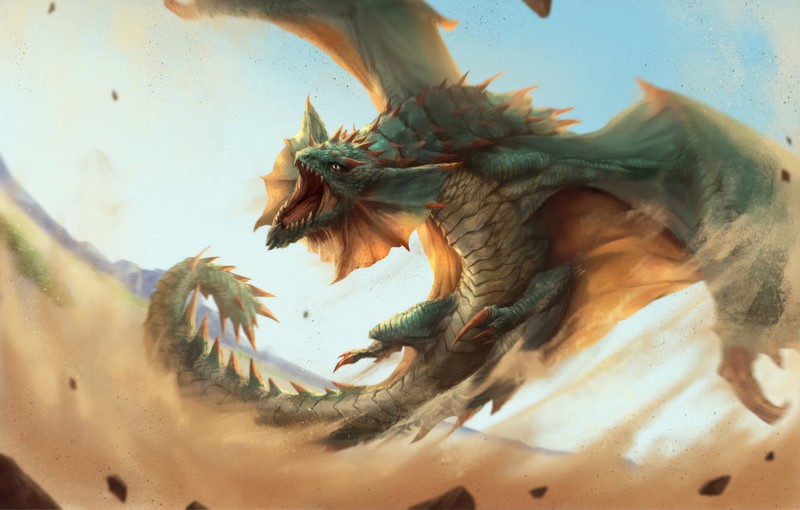 dragon, artist, artwork, digital art, hd, 4k