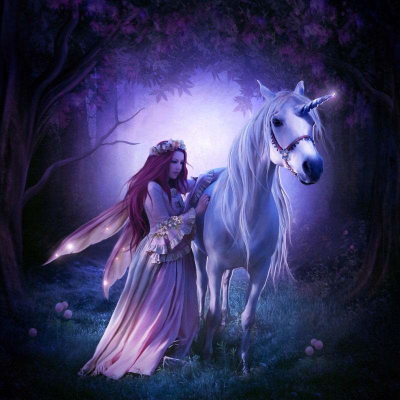 unicorn, fantasy, artist, artwork, digital art, hd, 4k, deviantart
