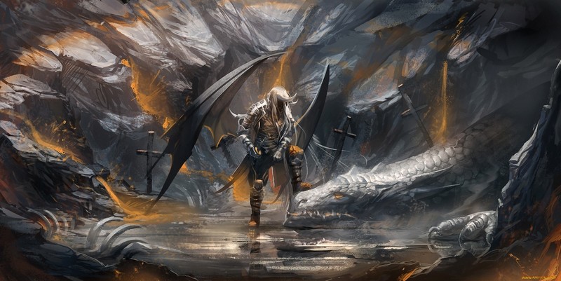 demon, artist, artwork, digital art, hd