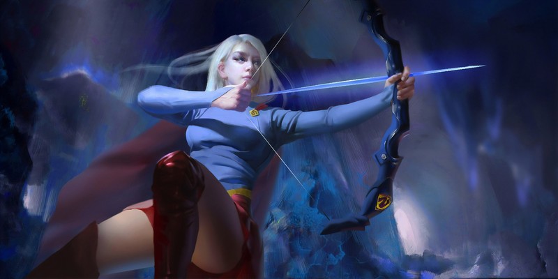 supergirl, superheroes, artist, artwork, digital art, hd, 4k
