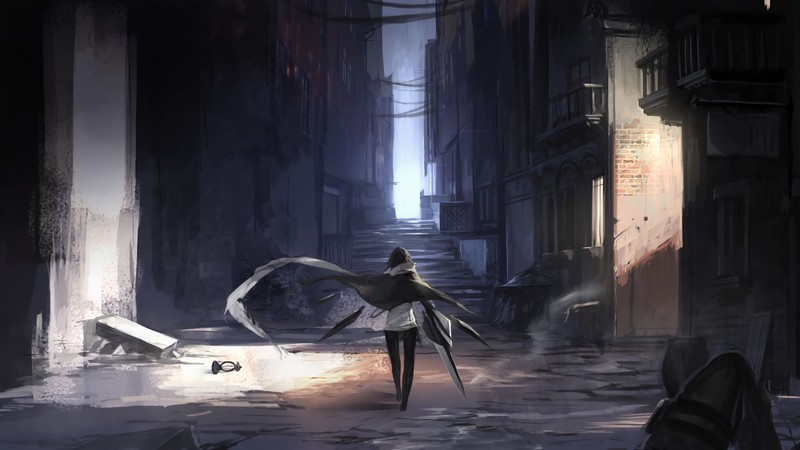 anime girl, anime, artist, artwork, digital art, hd, manga, 4k