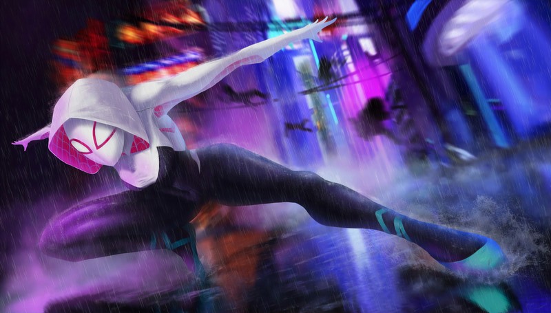 gwen stacy, superheroes, artist, artwork, digital art, hd, 4k, artstation