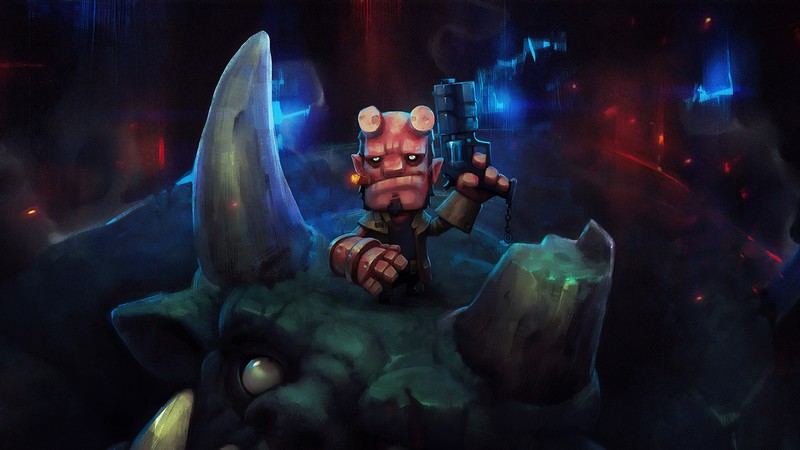 hellboy, hd, superheroes, artwork, digital art, art, deviantart