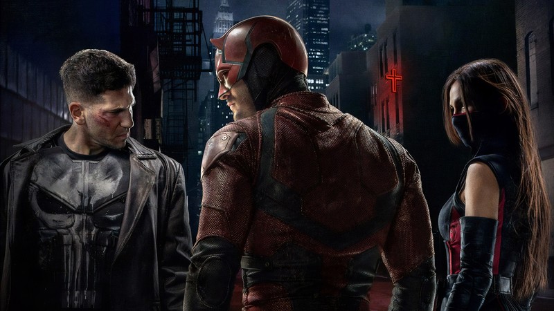 daredevil, hd, superheroes, punisher, elektra