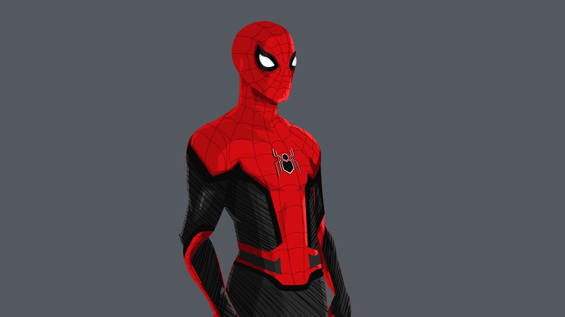 spiderman far from home, spiderman, hd, superheroes, artwork, digital art, 4k