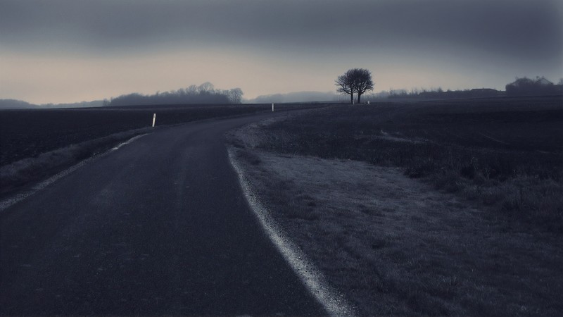 road, dark, photography, hd, 4k