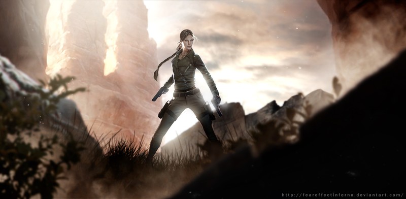 tomb raider, lara croft, games, hd, 4k, artist, artwork, digital art, deviantart