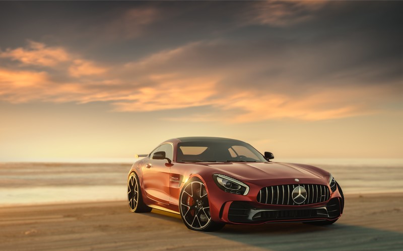 mercedes amg gtr, mercedes, cars, hd, 4k, behance, cgi