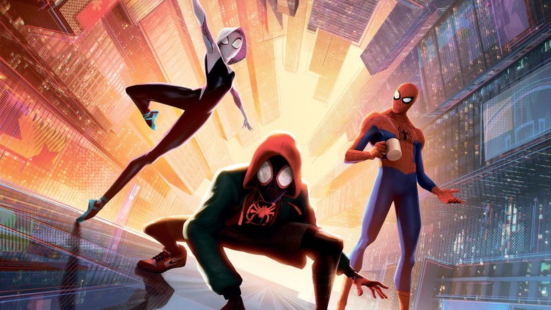 spiderman into the spider verse, 2018 movies, movies, spiderman, animated movies, hd, 4k, 5k