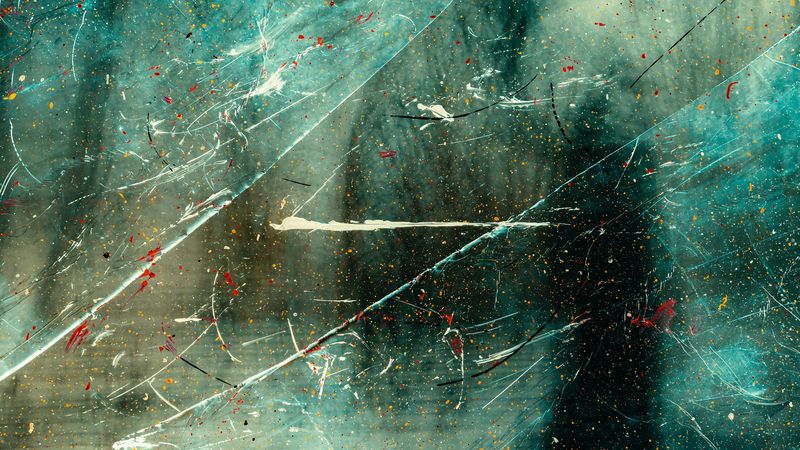paint, spray, blur, silhouette, stains, 4k