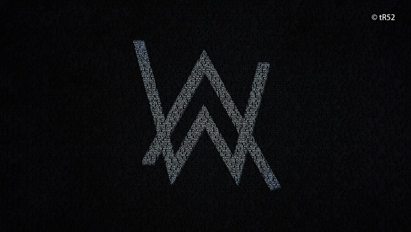 alan walker, music, typography, artstation, hd, 4k