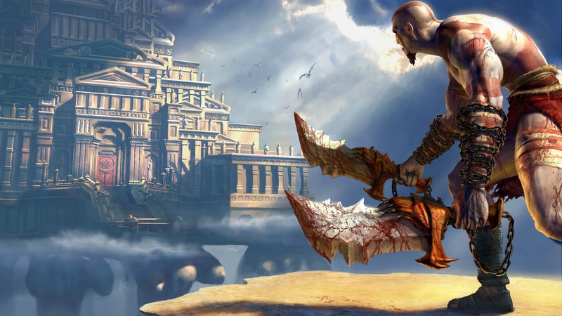 kratos, god of war, games, hd, 4k