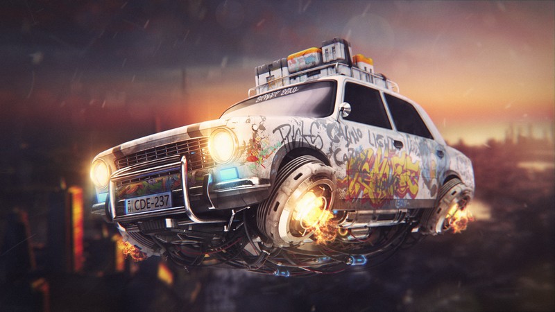 cars, artist, artwork, digital art, hd, 4k, graffiti, behance