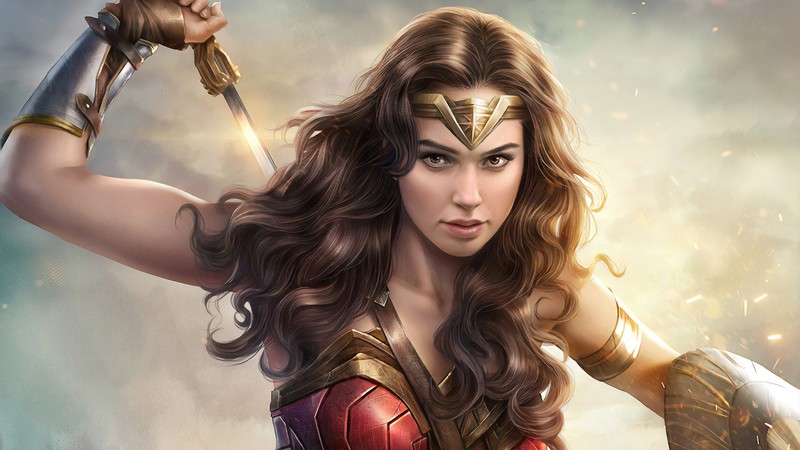 wonder woman, hd, 4k, superheroes, artist, artwork, deviantart