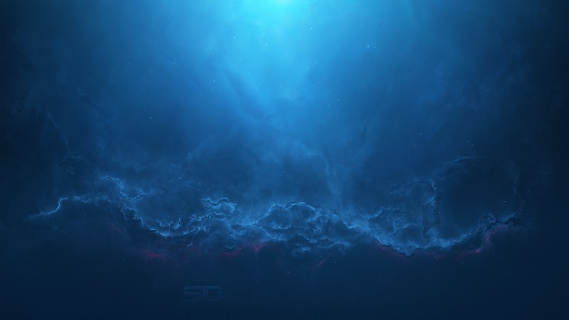 nebula, digital universe, space, hd, 4k, deviantart