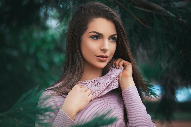 girls, model, hd, outdoors