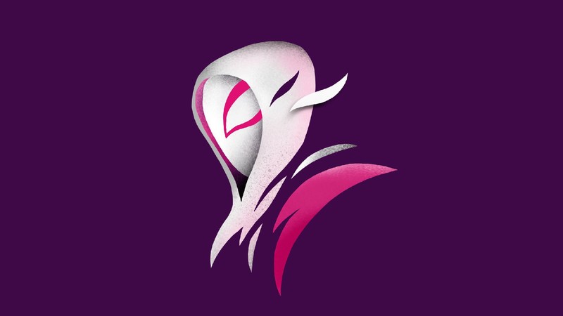 gwen stacy, hd, minimalism, artwork, digital art, superheroes, behance