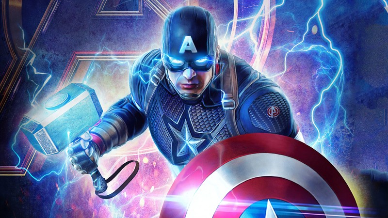 captain america, 4k, hd, superheroes, artwork, avengers endgame, behance