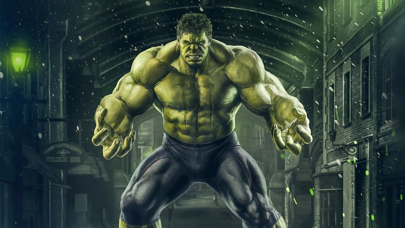 hulk, superheroes, hd, 4k, behance
