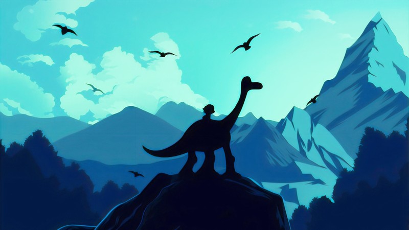 pixar, disney, movies, the good dinosaur, animated movies, hd, artist, artwork, digital art, 4k