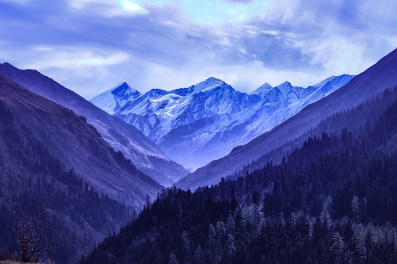 mountains, nature, hd, 4k, 5k, blue