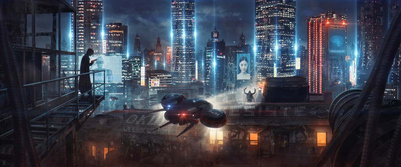 artist, artwork, digital art, hd, neon, scifi, cyberpunk, hd, 4k, behance