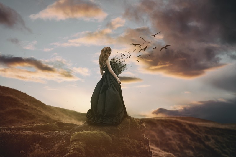 manipulation, girls, hd, behance