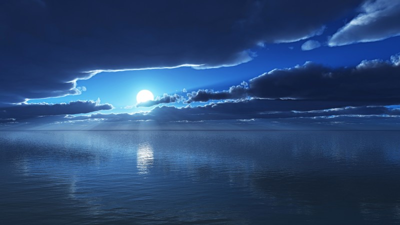 nature, hd, sea, reflection, 4k, deviantart