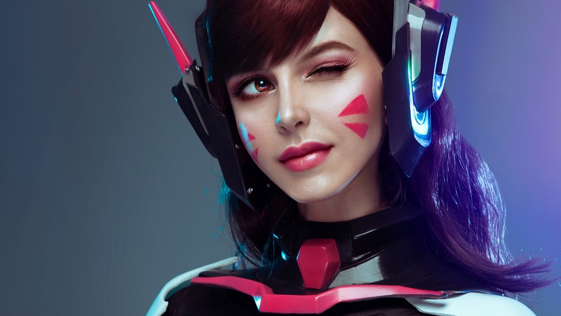 dva overwatch, overwatch, games, cosplay, hd, 4k, behance, artist, photography, girls